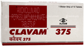 Clavam 375 Tablet 10